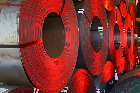 Sheet metal Rolls RED